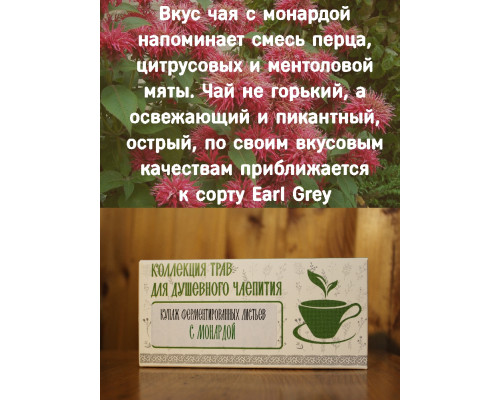Коллекция трав для душевного чаепития с монардой